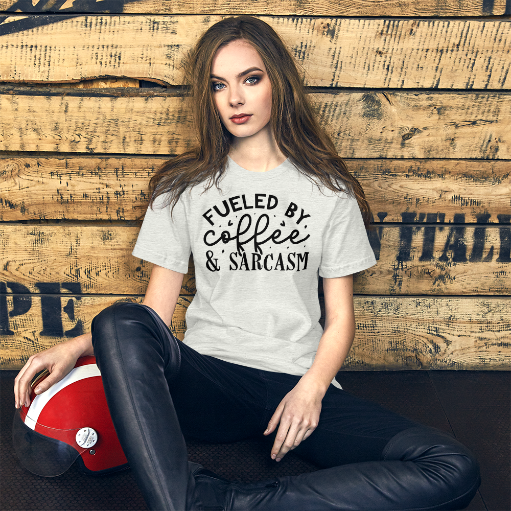 Coffee & Sarcasm Unisex t-shirt