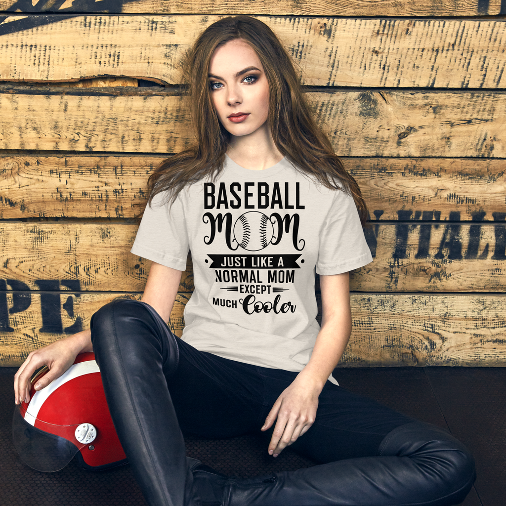 Baseball Mom But Cooler Unisex t-shirt