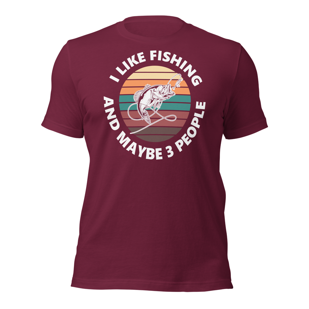 I Like Fishing Unisex t-shirt