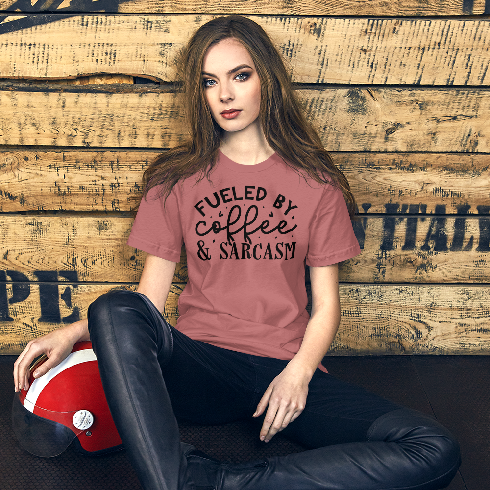 Coffee & Sarcasm Unisex t-shirt