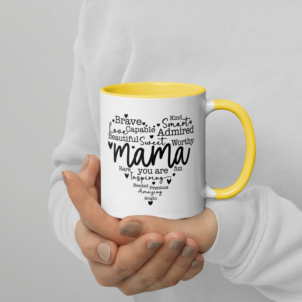Mama You Are Mug with Color Inside