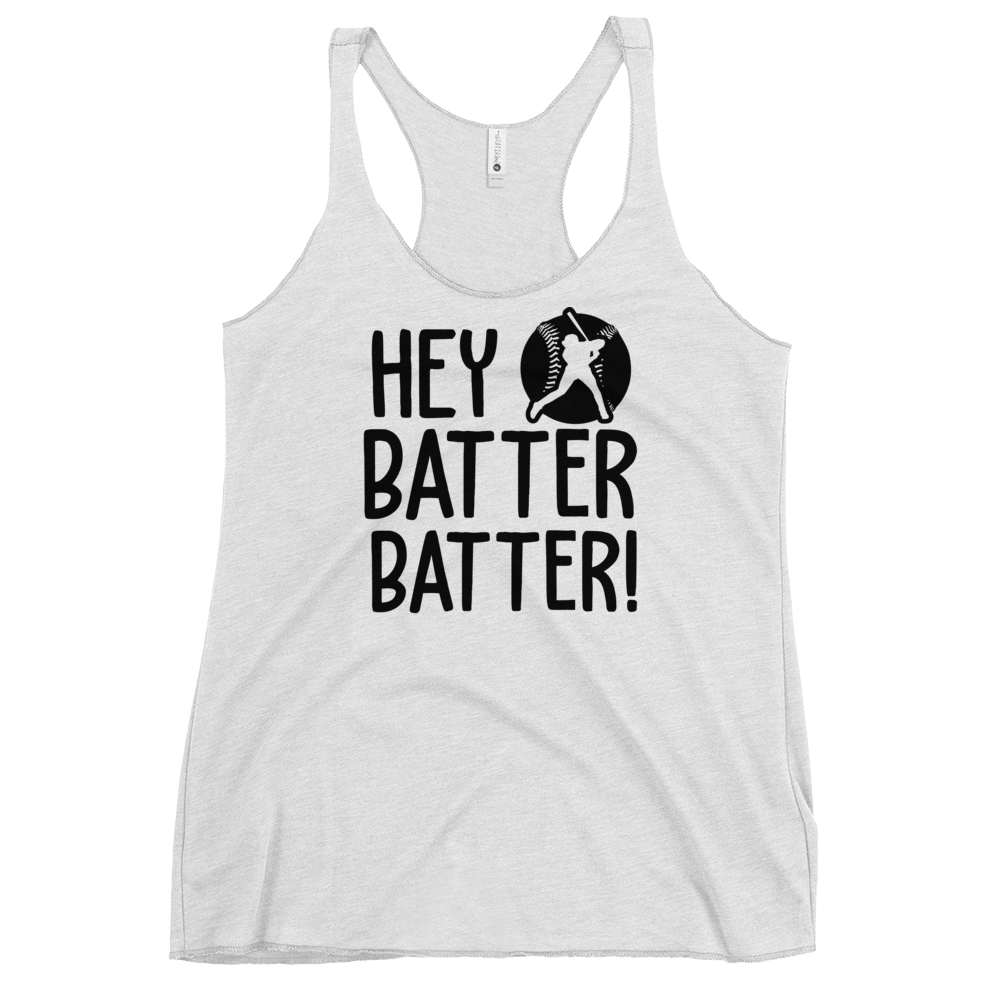Hey Batter Batter Women's Racerback Tank