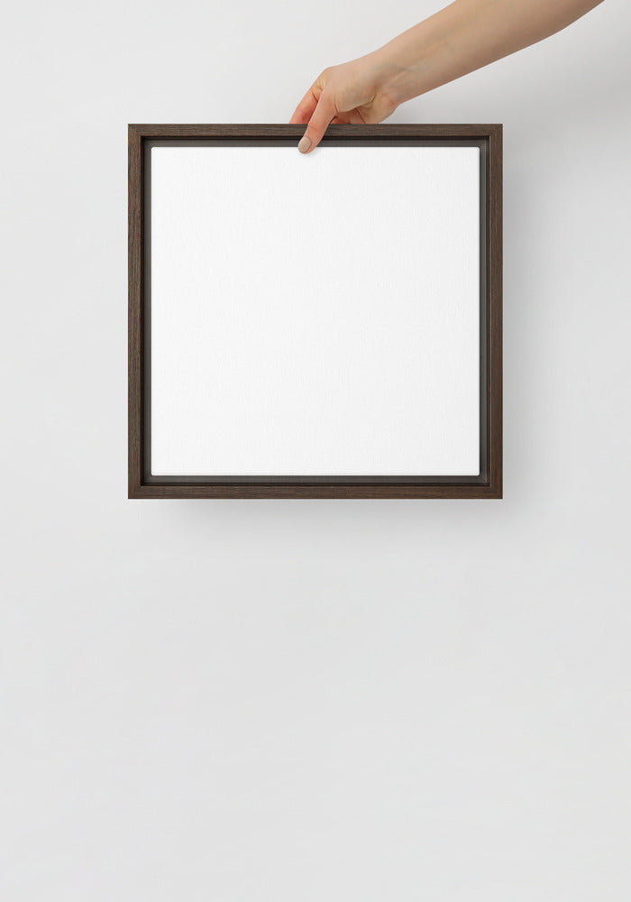 Personalize Framed Canvas (in) Horizontal