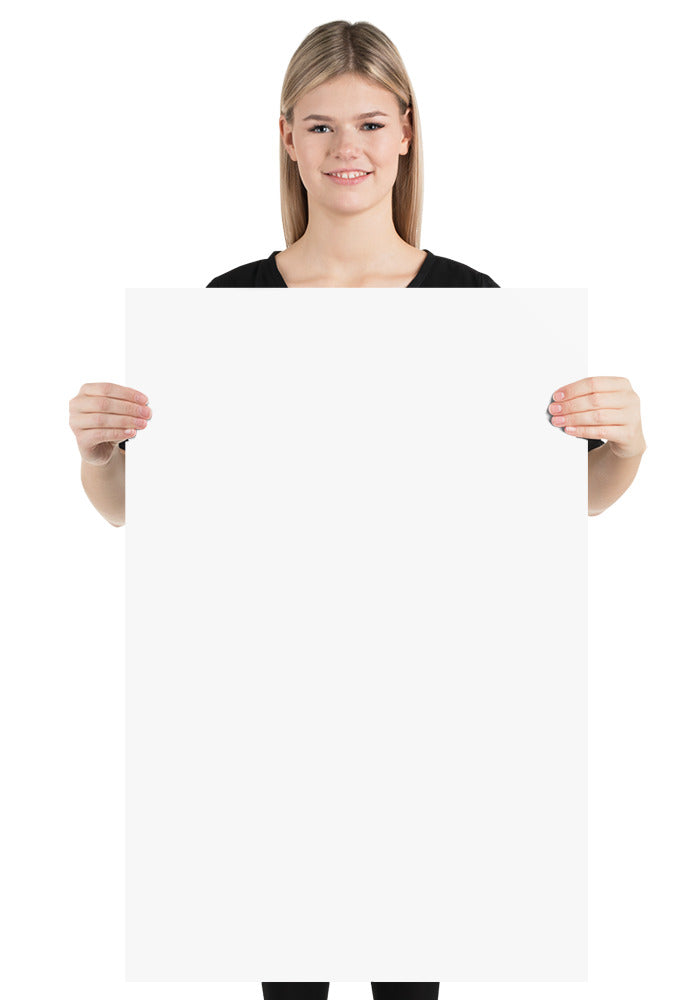 Personalize Enhanced Matte Paper Poster (in) Horizontal
