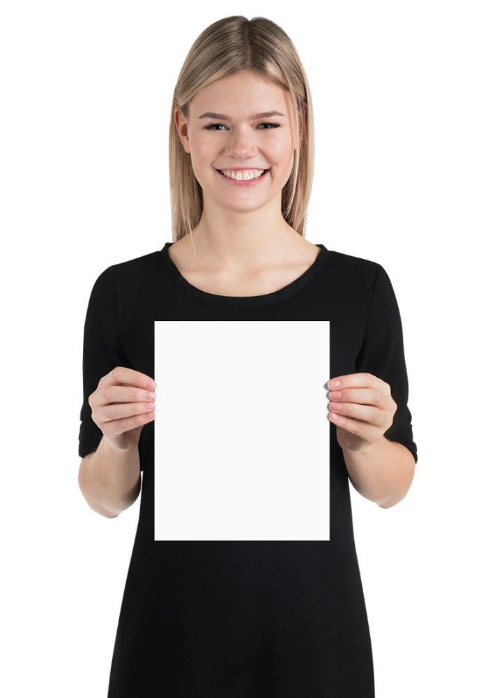 Personalize Enhanced Matte Paper Poster (in) Vertical