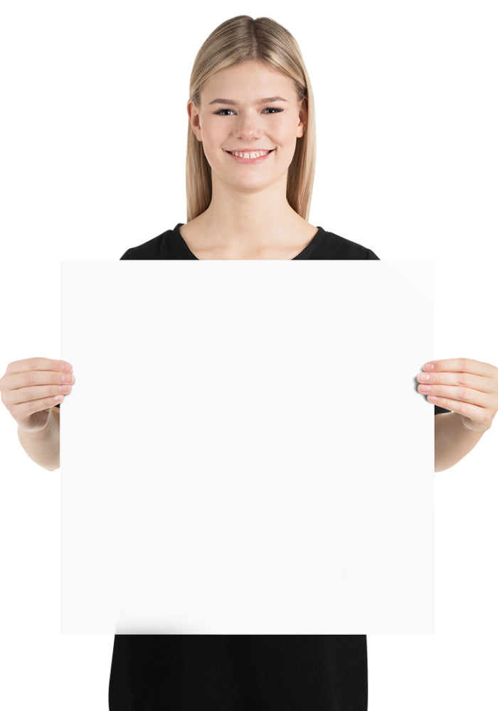 Personalize Enhanced Matte Paper Poster (in) Vertical