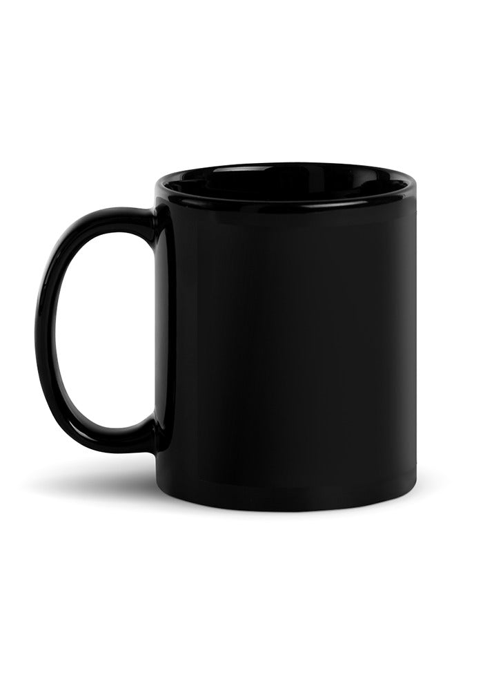 Personalize Black Glossy Mug