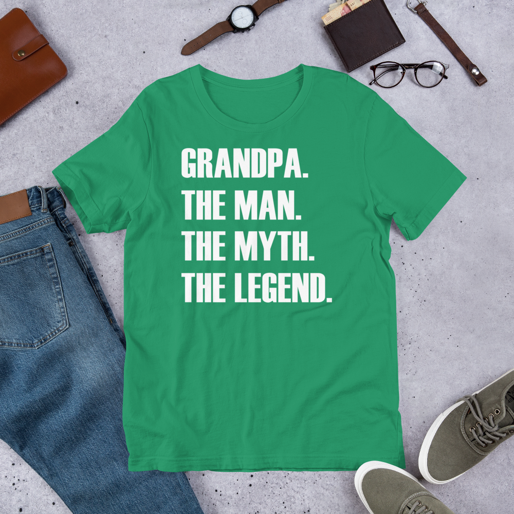 Grandpa the Man - w - Short sleeve t-shirt