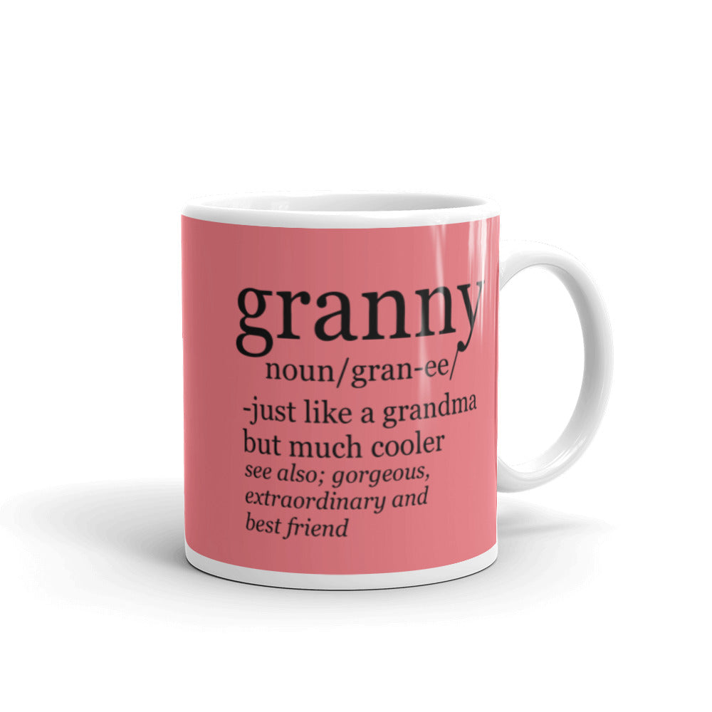 Granny Definition 2 - froly - glossy mug