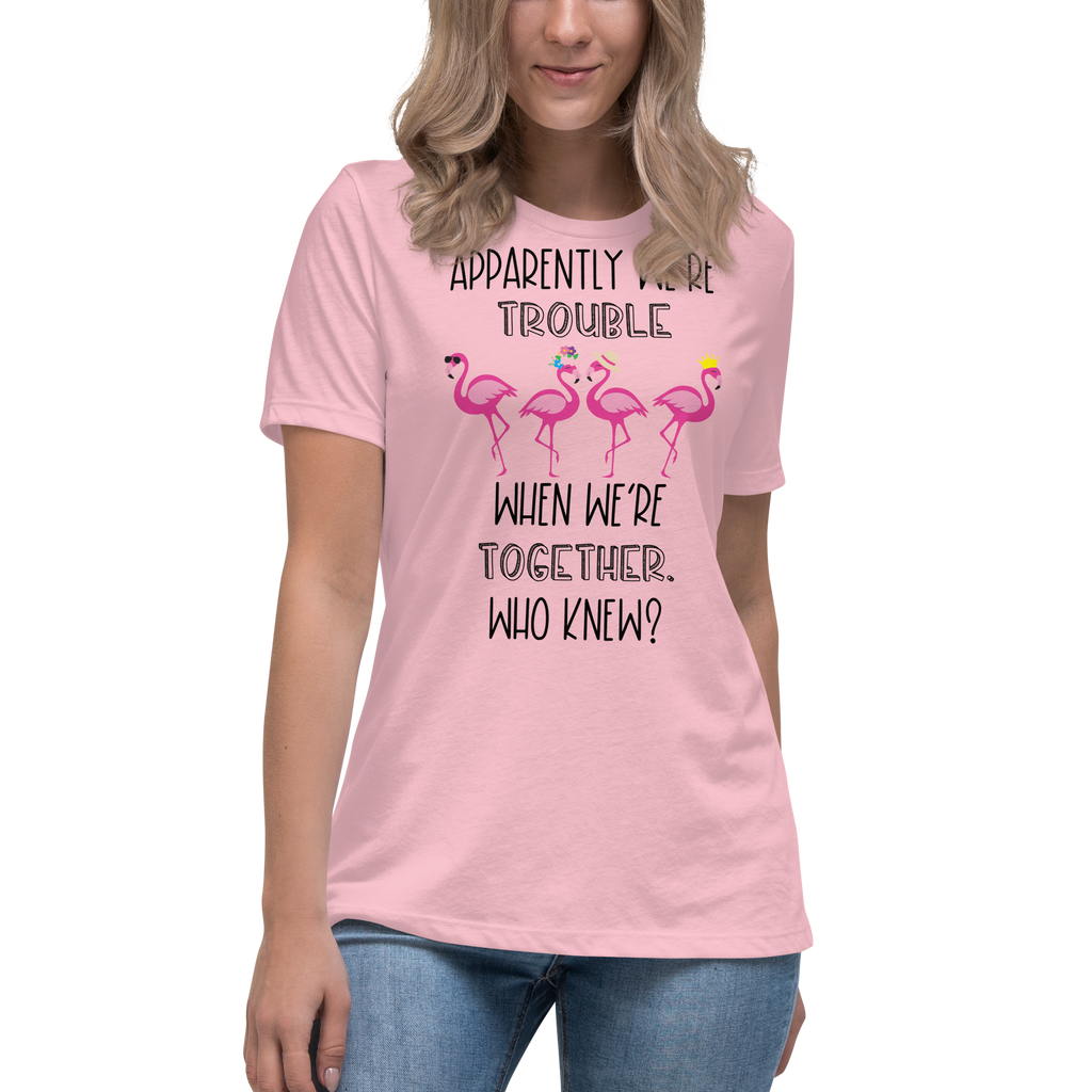 Apparently We're Trouble Women's Relaxed T-Shirt