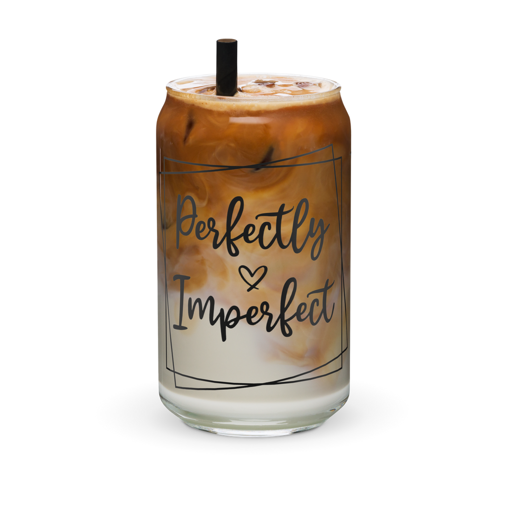 Perfectly Imperfect Can-shaped glass