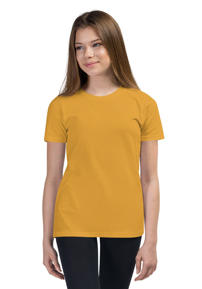 Personalize Bella+Canvas 3001Y Youth Short Sleeve Tee opt 2