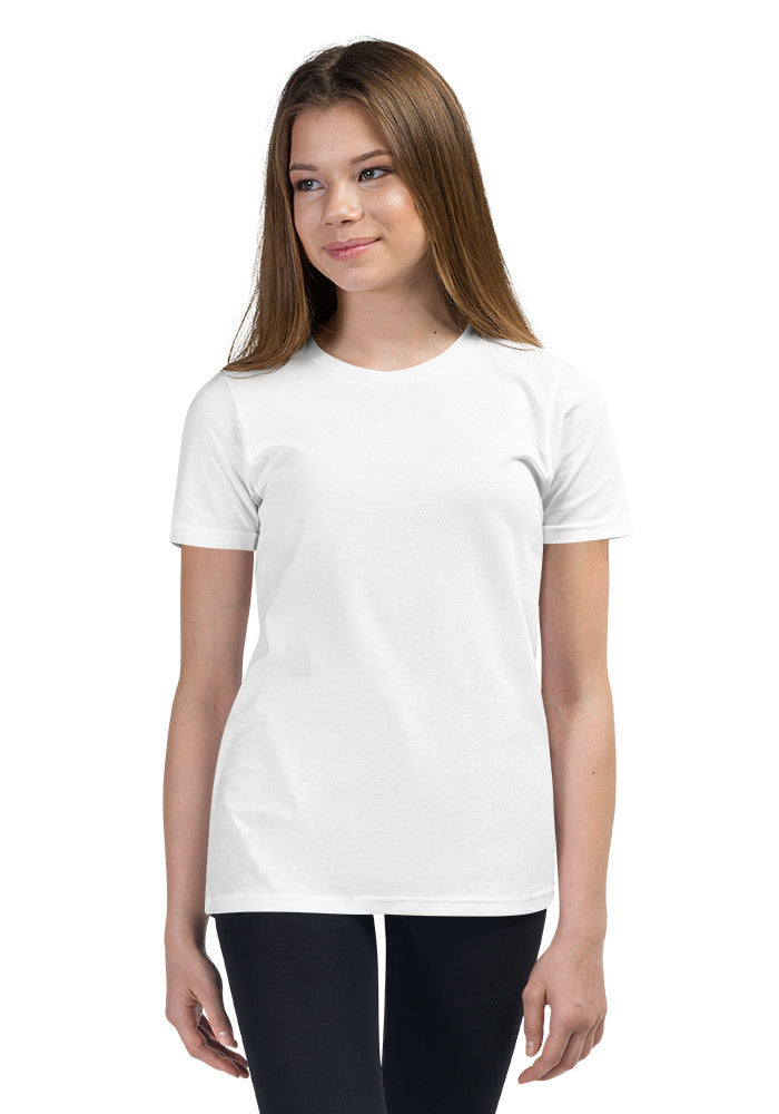 Personalize Bella+Canvas 3001Y Youth Short Sleeve Tee opt 1