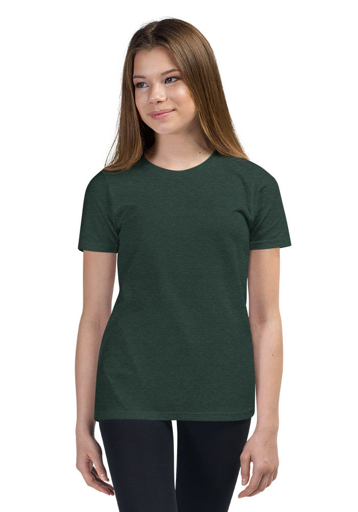 Personalize Bella+Canvas 3001Y Youth Short Sleeve Tee opt 2