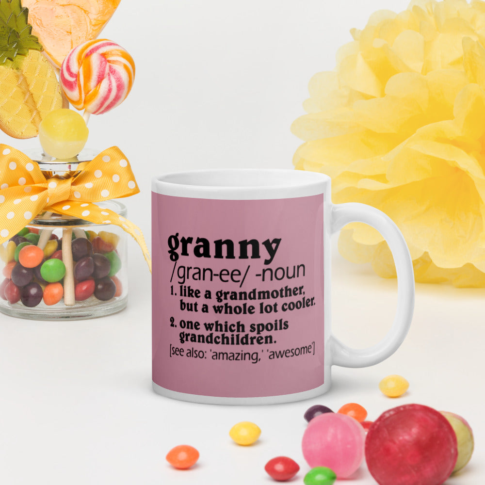 Granny Definition 1 - White glossy mug