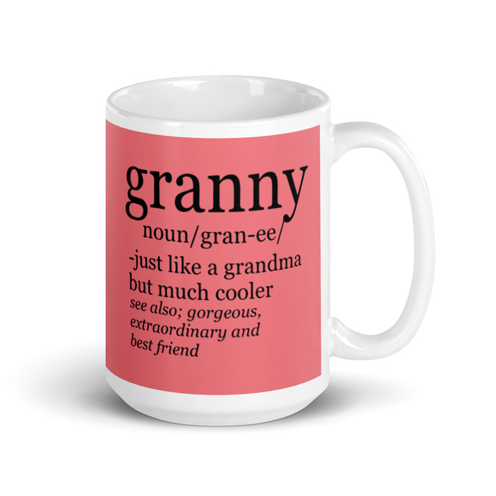 Granny Definition 2 - froly - glossy mug