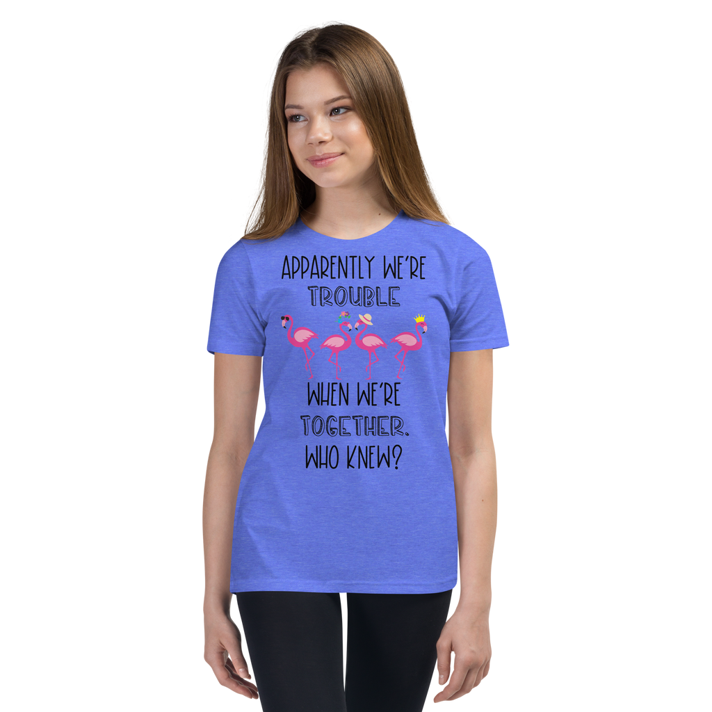 Apparently We're Trouble -  Child Short Sleeve T-Shirt